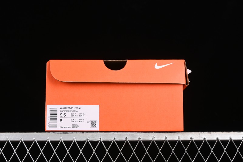 Nike Air Force 1 '07 Low Casual Sneakers with Full-Length Air Cushion - FZ6768-100