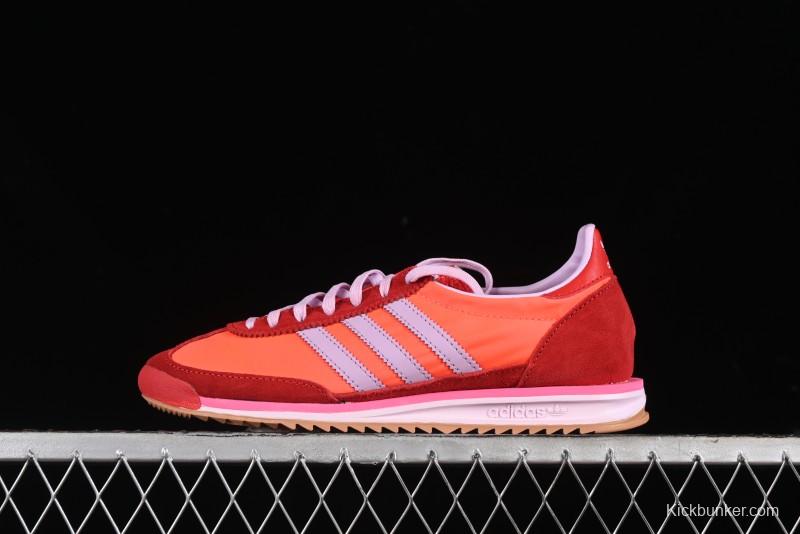 Adidas Originals SL 72 OG Retro Running Shoes with Ecotex Tongue and EVA Midsole - JH7392