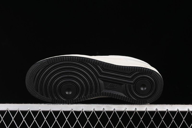 Nike Air Force 1 '07 Low Bape Collaboration - Black Beige Starry Sky Low Top Casual Sneakers - FG6688-103