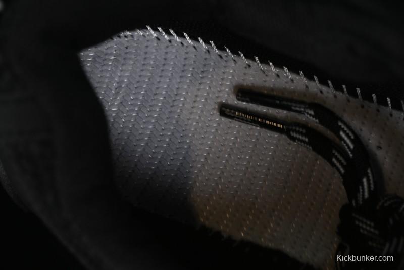 Dior Chrono Round Toe Lace-Up Lifestyle Casual Running Sneakers - 6865 BLACK WHITE