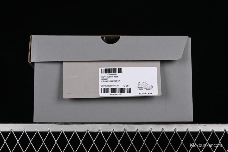 Balenciaga Runner Kith Four Color Retro Casual Shoes - W3RNY0328