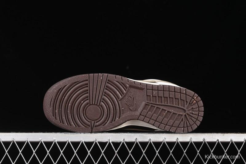 Nike Dunk Low SB Baroque Brown Reverse Mocha Casual Sneakers - HF4292-100