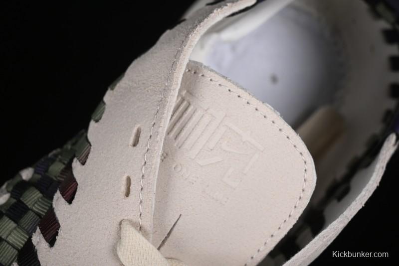 Nike Footscape Woven Asymmetrical Knit Low-Top Lifestyle Sneakers with Nike Air Cushion - FV3615-191