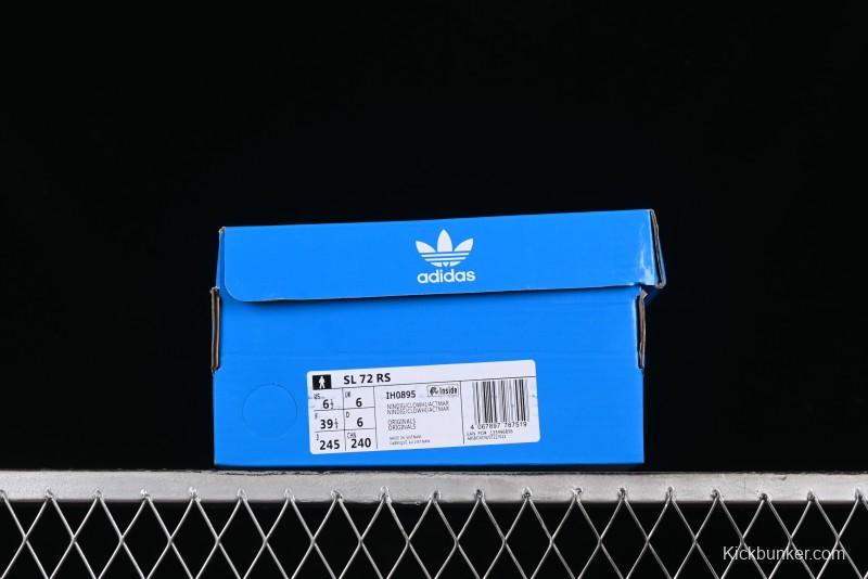 Adidas Originals SL 72 RS Retro Running Shoes with Nylon Upper and Suede Accents - IH0895