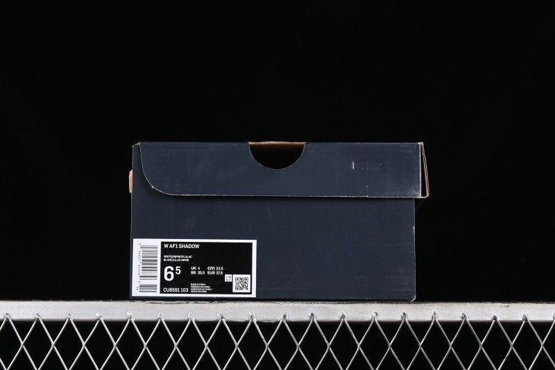 Nike Air Force 1 Shadow Low-Top Sneakers with Lightweight EVA Midsole and Anti-Slip RB Rubber Outsole - CU8591-103