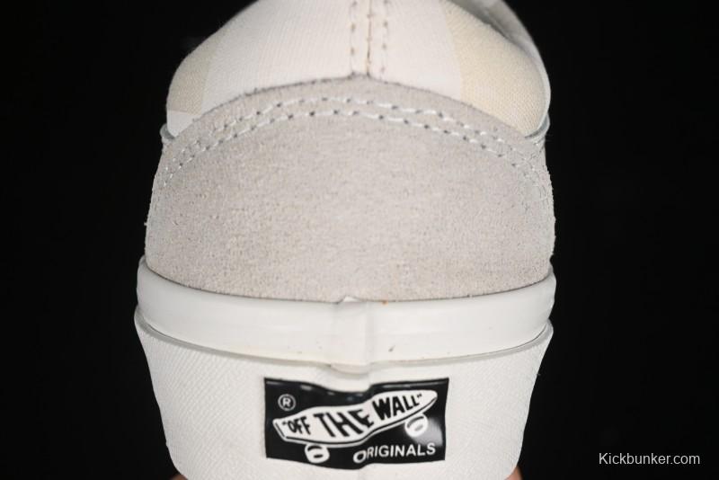 Vans Old Skool Checkerboard Low-Top Retro Skate Shoes - VN000D3ED02