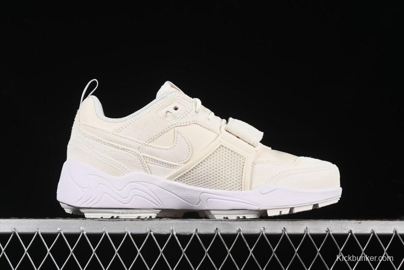 Nike Travis Scott x Shark-A-Don "Sail" Low-Top Lifestyle Casual Shoes - HQ3061-100