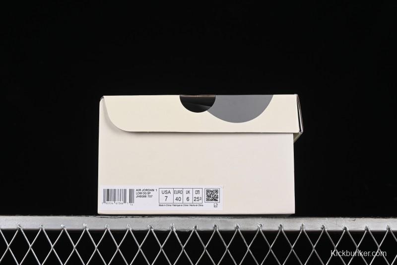 Nike Travis Scott x Fragment Design x Air Jordan 1 Low OG SP Retro Sneakers - JH6088-707