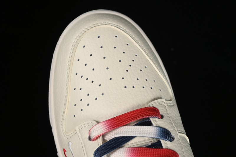 Nike SB Dunk Low Gucci Collaboration - Beige Blue Patchwork Anniversary High-End Custom Low-Top Casual Sneakers - XY1688-003