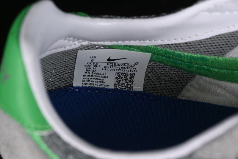 Nike Stussy Roshe Run LD-1000 Comfortable Versatile Non-Slip Durable Waffle Low-Top Casual Running Shoes - FQ5369-002