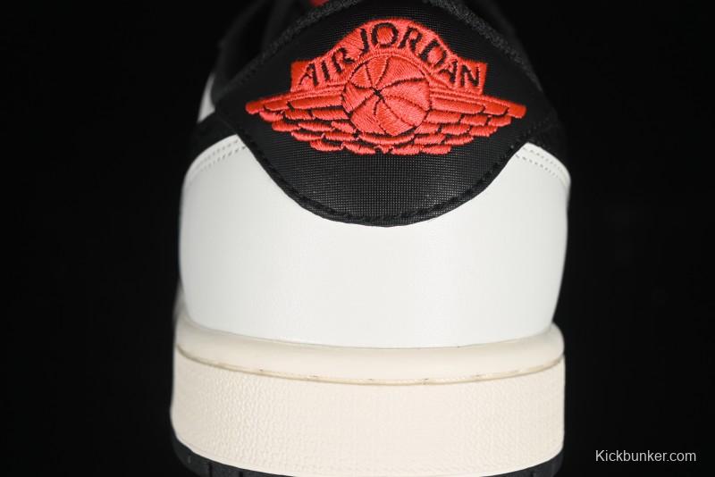 Nike Air Jordan 1 Low AJ1 Gradient China Red Casual Sneakers - HF8828-100