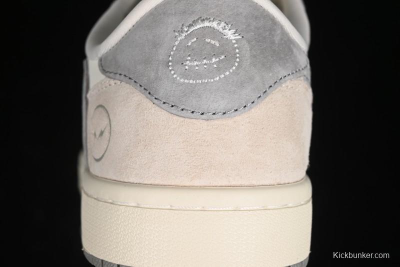 Nike Travis Scott x Fragment Design x Air Jordan 1 Low OG SP Sneakers - JH6088-612