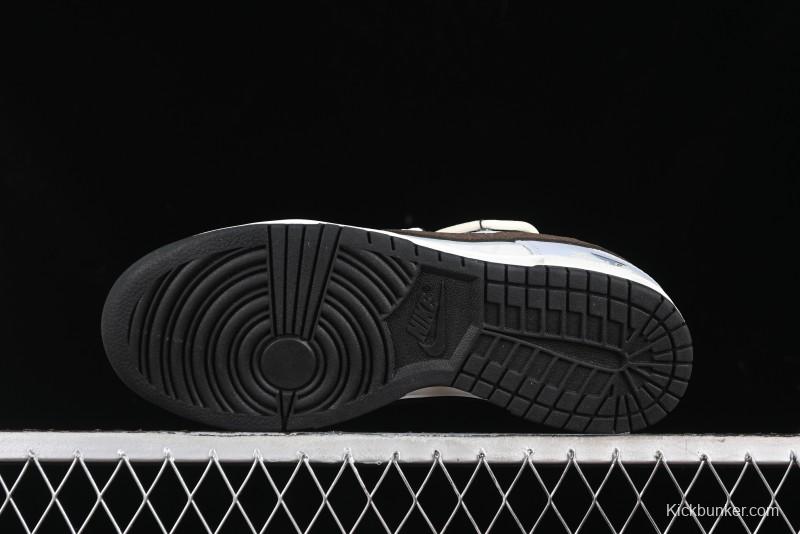 Nike Dunk Low Panda Prank Heartbeat Email SB Low-top Casual Sneakers - DD1391-100