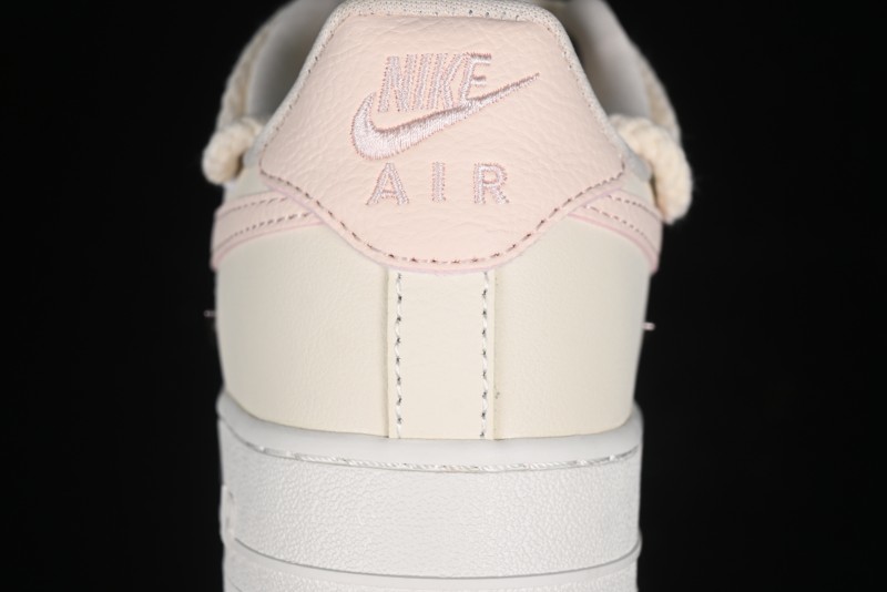 Nike Air Force 1 '07 Low Pink Deconstructed Swoosh Casual Sneakers - FC8110-181