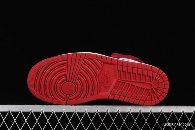 Nike Air Jordan 1 High OG Black Toe Reimagined Basketball Shoes - DZ5485-106