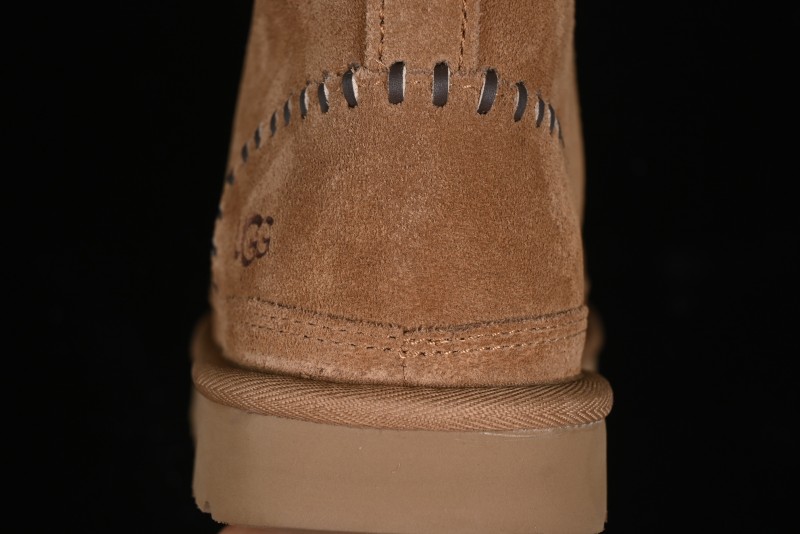 UGG Neumel Moc Ankle Boots in Chestnut Suede with Premium Comfort - 1153631