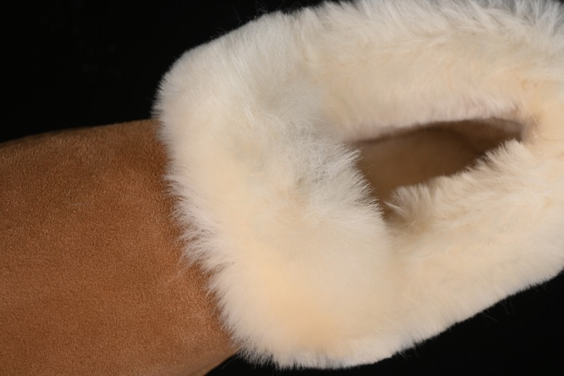 UGG Nita Platform Shearling Lined Winter Boots with Leather Upper - 1166733