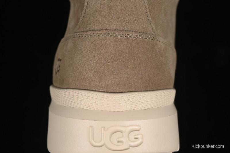 UGG Burleigh Chukka Comfort Flat Lace-Up Round Toe Casual Boots - 1151773