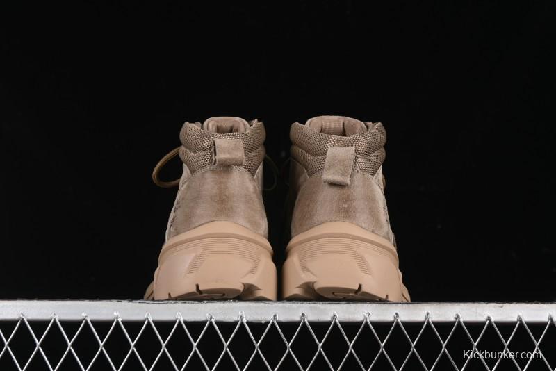 Timberland Outdoor Mid-Top Casual Chukka Boots with Premium Suede Leather and Anti-Odor Insole - TB10088KHAKI