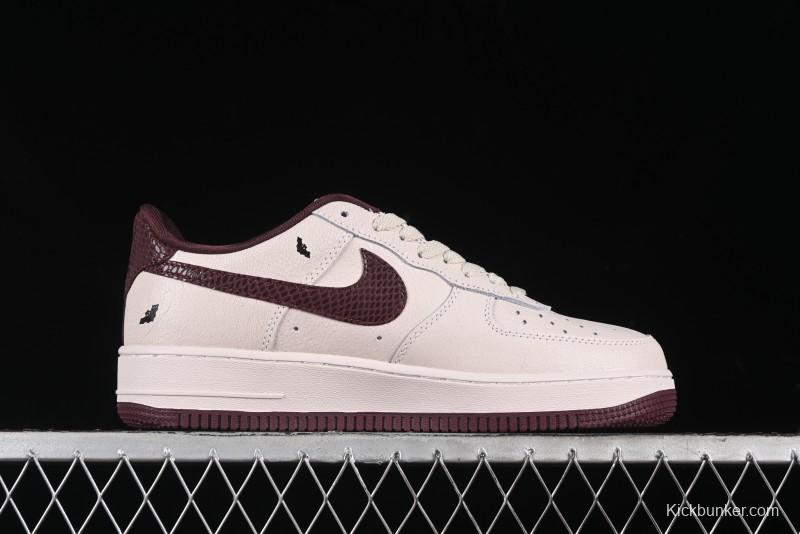 Nike Air Force 1'07 Low "Pumpkin Head" Halloween Themed Casual Sneakers - XL2321-888