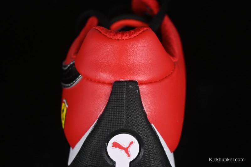 Puma Sparco Future Round Toe Lace-Up Low-Top Lifestyle Casual Shoes in Leather and Fabric - 307889-03