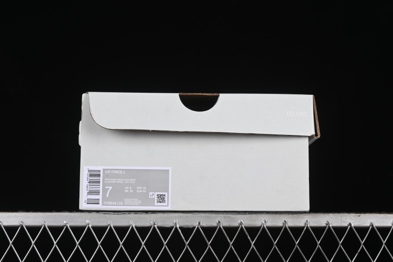 Nike Air Force 1 '07 Low Casual Sneakers with Full-Length Air Cushion - FV5948-110