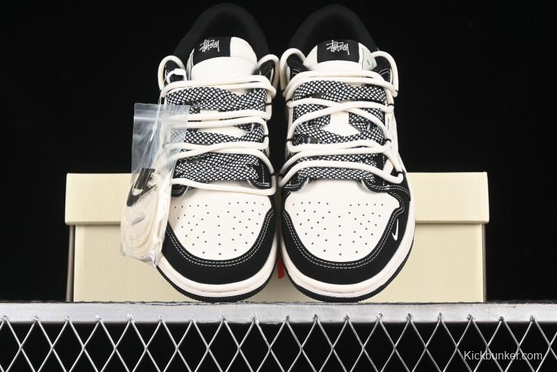 Nike Travis Scott x Fragment Design x Air Jordan 1 Low OG SP AJ1 Sneakers - SJ0086-131