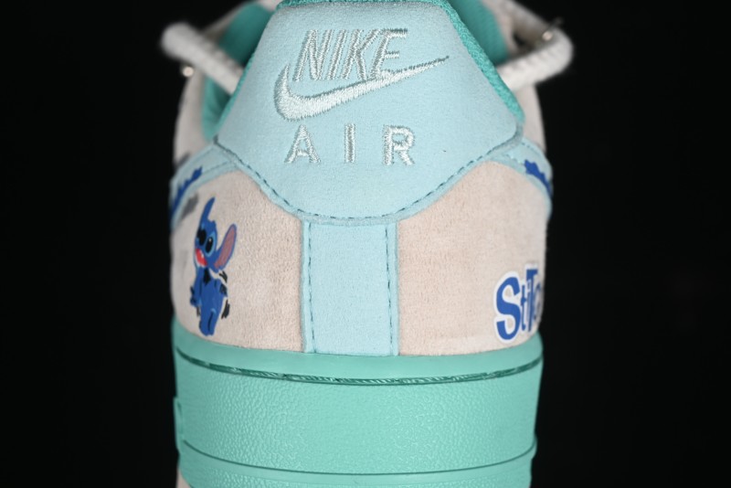 Nike Air Force 1 '07 Low x Stitch Casual Lace-Up Sneakers - DZ1328-222