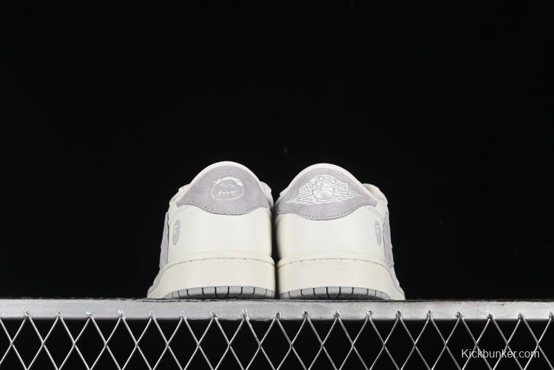 Nike Travis Scott x Fragment Design x Air Jordan 1 Low OG SP AJ1 Casual Sneakers - JH6088-701