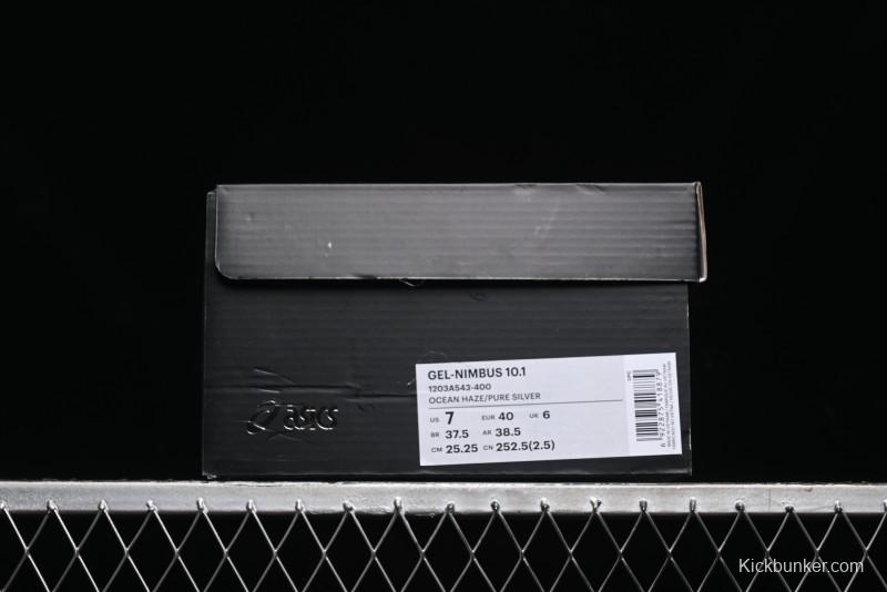 Asics Gel-Nimbus 10.1 Retro Breathable Casual Shoes with Cushioning for Men - 1203A543-400