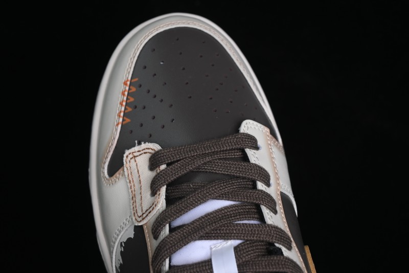 Nike Dunk Low Panda Prank Pioneer Knight Sandstorm Black Brown Low Top Casual Skate Shoes - DD1391-100