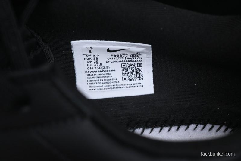 Nike Classic Cortez Leather Retro Running Shoes - FB6877-001