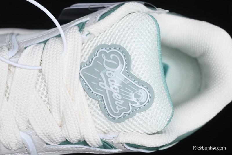 New York Yankees MLB Chunky Liner Wide Saffiano Platform Casual Sneakers - 3ASXCWN4N07MTM