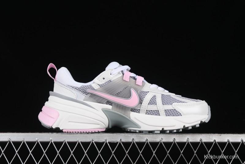 Nike V2K Runtekk 3XL Retro Low-Top Running Shoes with Shock Absorption and Anti-Slip Design - HQ4046-001