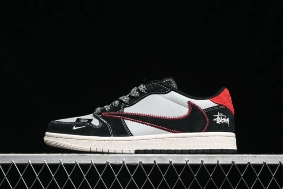 Nike Travis Scott x Fragment Design x Air Jordan 1 Low OG SP AJ1 Sneakers - SJ2068-133