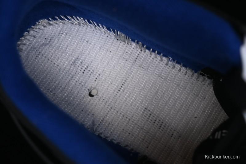 Nike Air Jordan 4 Retro Sneakers in Black, Blue and Neutral Grey - FV5029-003