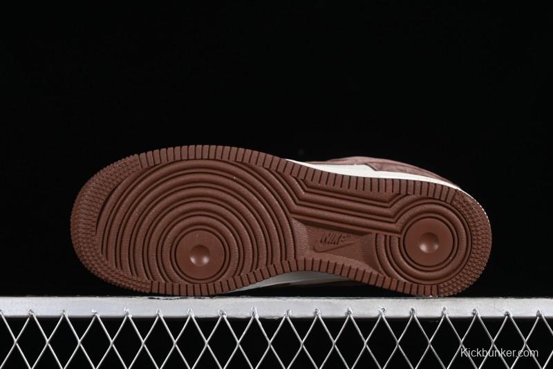 Nike Air Force 1 '07 Low LV Collaboration - Chocolate Pig Casual Sneakers - HD1968-022