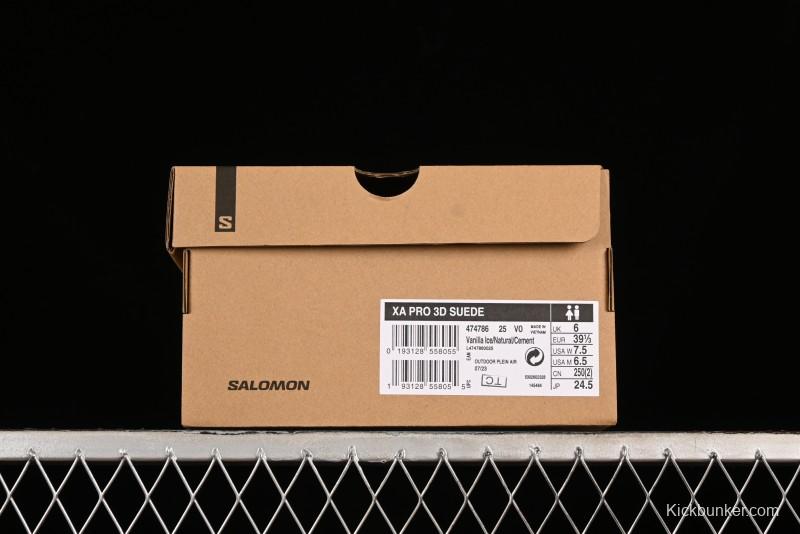 Salomon XA PRO 3D Suede Outdoor Trail Running Shoes with SENSIFIT and 3D ADVANCED CHASSIS - 474786-25