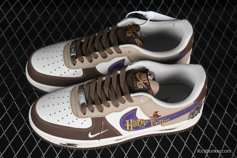 Nike Air Force 1 '07 Low "Harry Potter" Casual Sneakers with Comic Series Design - LJ2288-111