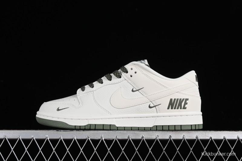 Nike SB Dunk Low Collaboration Triple Swoosh Military Green Low-Top Casual Skateboarding Shoes - NK5639-323