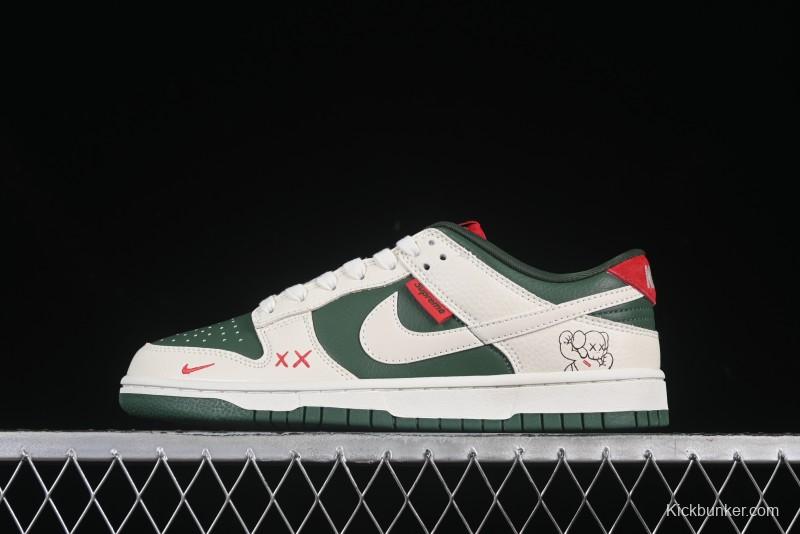 Nike SB Dunk Low Supreme x Kaws Collaboration Anniversary Edition High-End Custom Sneakers - KK1333-032