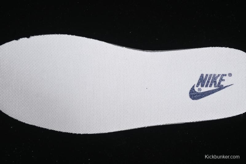 Nike SB Dunk Low Supreme Collaboration Sneakers in Gray Blue with Gray Swoosh - YX5066-260