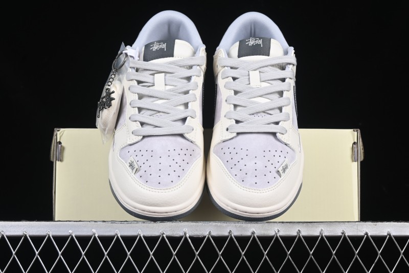 Nike SB Dunk Low Stussy Anniversary Edition Custom High-End Casual Sneakers - DM6868-027