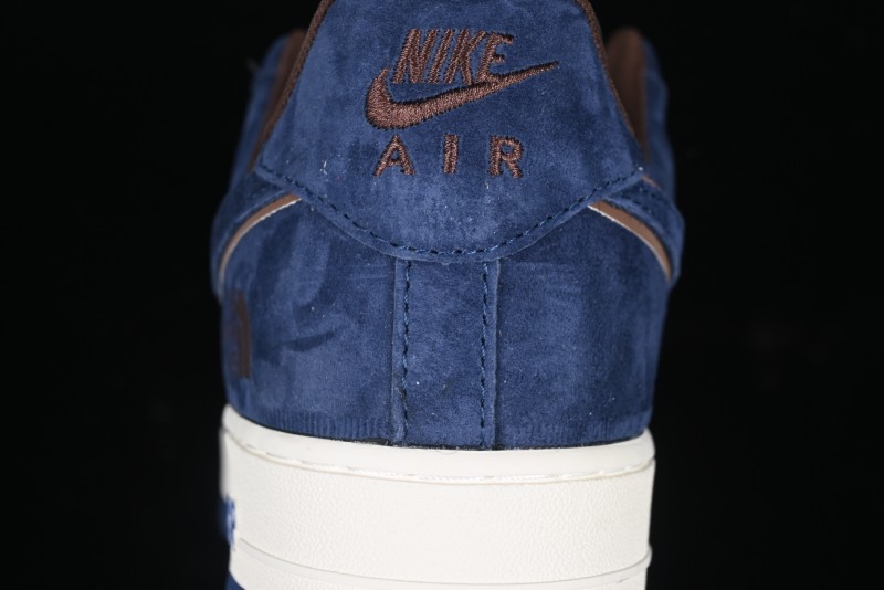 Nike Air Force 1'07 Low The North Face Collaboration - Steel Blue Low-Top Casual Sneakers - KK1988-032