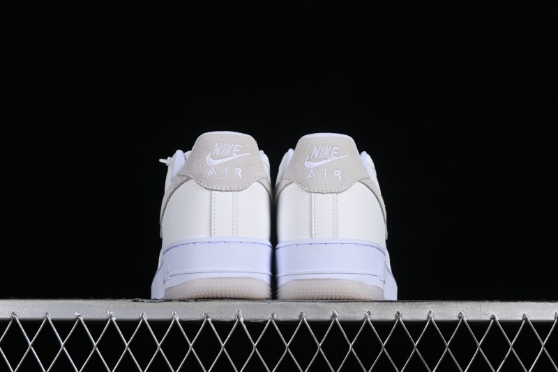 Nike Air Force 1 '07 Low Casual Sneakers with Full-Length Air Cushion - FN5832-100