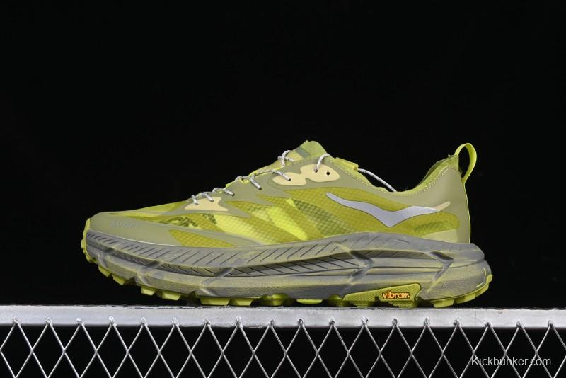 HOKA ONE ONE Satisfy Running Mafate Trail Low Top Cushioned Outdoor Hiking Shoes - 1157050 SLFR