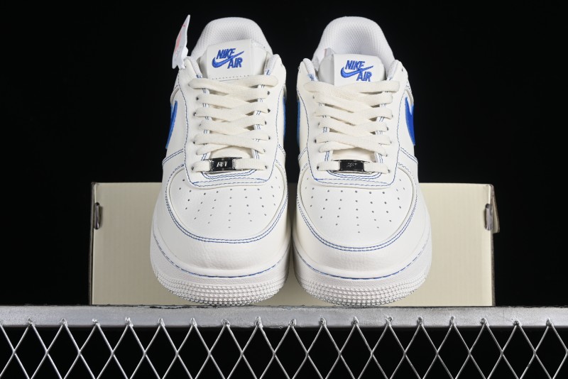 Nike Vlone x Air Force 1 '07 Low Collaboration Light Blue Casual Sneakers - AA5360-011