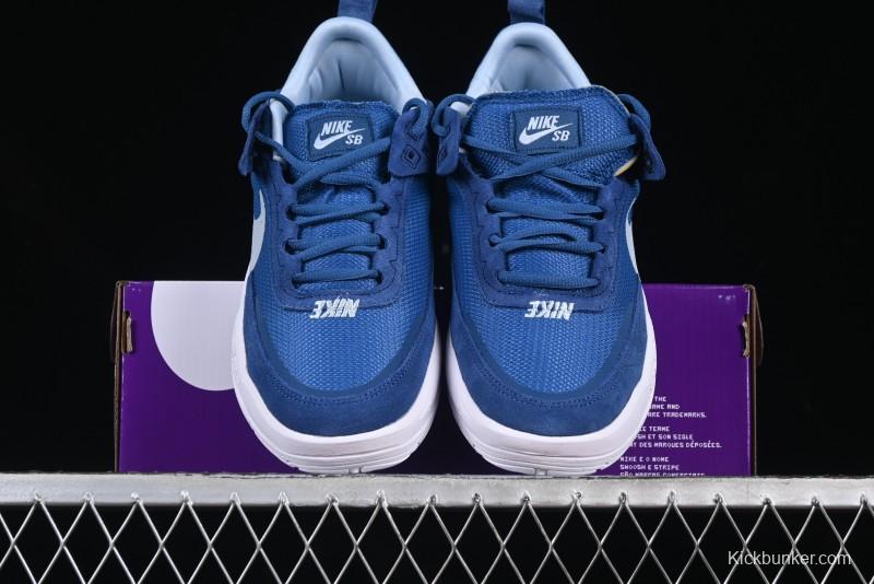 Nike SB Day One Low Top Casual Skate Shoes with Air Zoom Cushion - FN4210-400