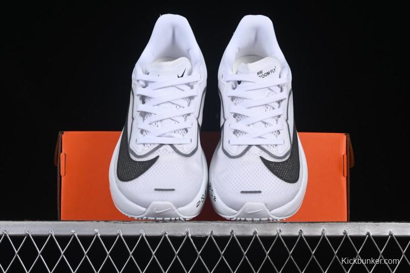 Nike Zoom Fly 6 Lightweight Responsive Running Shoes with React Foam and Carbon Fiber Plate - FN8454-100