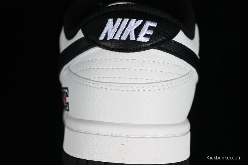 Nike SB Dunk Low NYC Collaboration Black Beige Low-Top Casual Skateboarding Shoes - NC2103-301